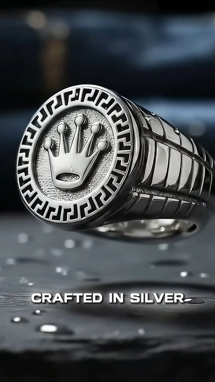 Crown Signet Ring — Luxury Product Ad — film thumbnail